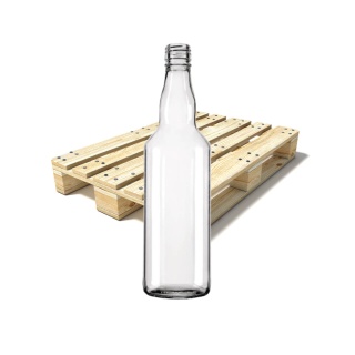 Butelka Monopolowa Gładka 500ml na nalewki soki PALETA 720 sztuk