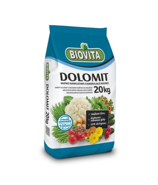 Dolomit Magnezowy - Nawóz wapniowy 20kg BIOVITA
