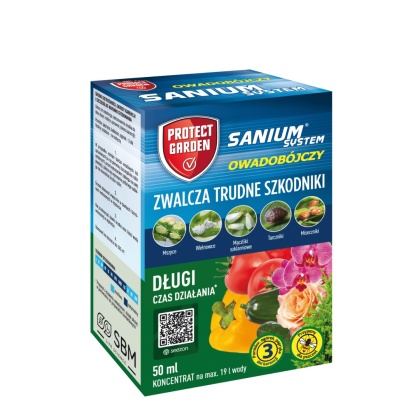 Sanium System 50 ml – silny środek systemiczny na mszyce i szkodniki