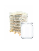 Słoik szklany 540 ml zgrzany ( 8 sztuk ) paleta 1632 szt