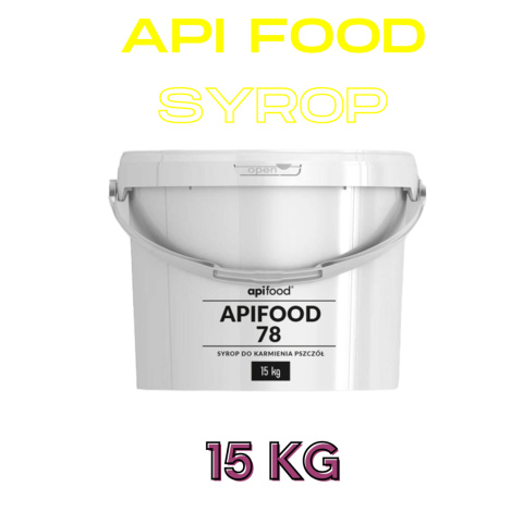 Syropo Api food dla pszczół 15kg Wiaderko