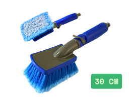 Szczotka do mycia AUTA SAMOCHODU FELGI KOMPAKTOWA PŁYNA REG. 30CM