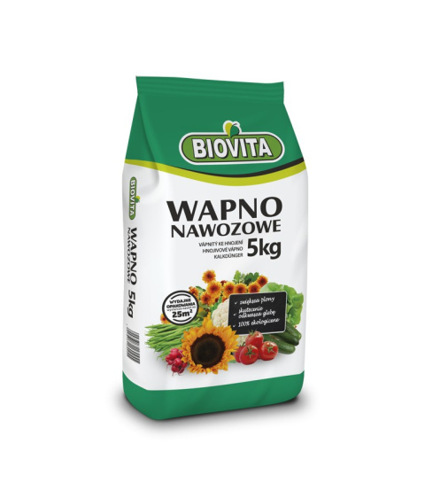 Wapno Nawozowe 5kg Biovita Wapno Nawozowe 5kg Biovita