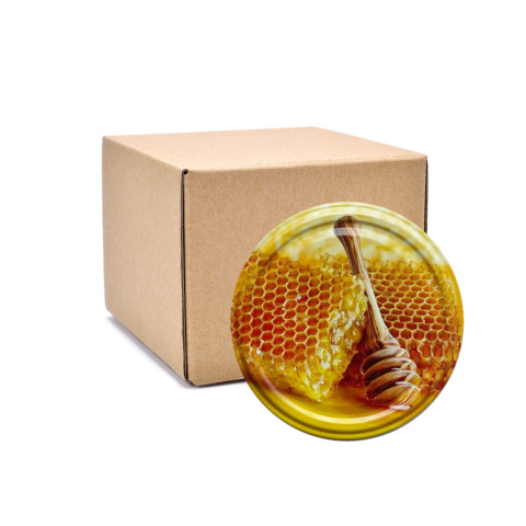 Zakrętki fi 82 / 6 Honey KARTON 750 sztuk Zakrętki fi 82 / 6 Honey KARTON 750 sztuk
