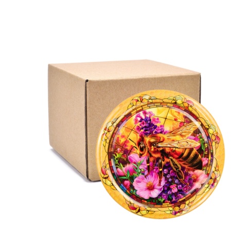 wieczko z motywem pszczelarskim