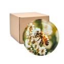 Zakrętki fi 82 do miodu Z PSZCZOŁĄ - NATURAL 1 KARTON 100 sztuk / 0,30 sztuka