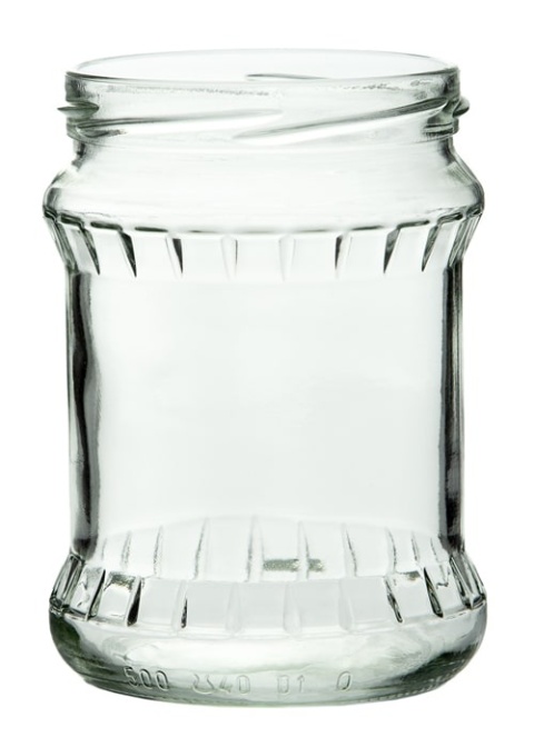 Słoik szklany 500ml 0,5l FISH PALETA 1680 zgrzewki po 10 sztuk
