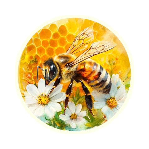 Zakrętki fi 82 do miodu „MIX 6 ” op.750 szt. | Wieczka TWIST-OFF 82