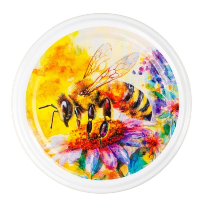 Zakrętki fi 82 do miodu „Echincea” Jeżówka – 100 szt. | Wieczka TWIST-OFF 82