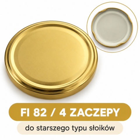 Przykrywki do słoików na 4