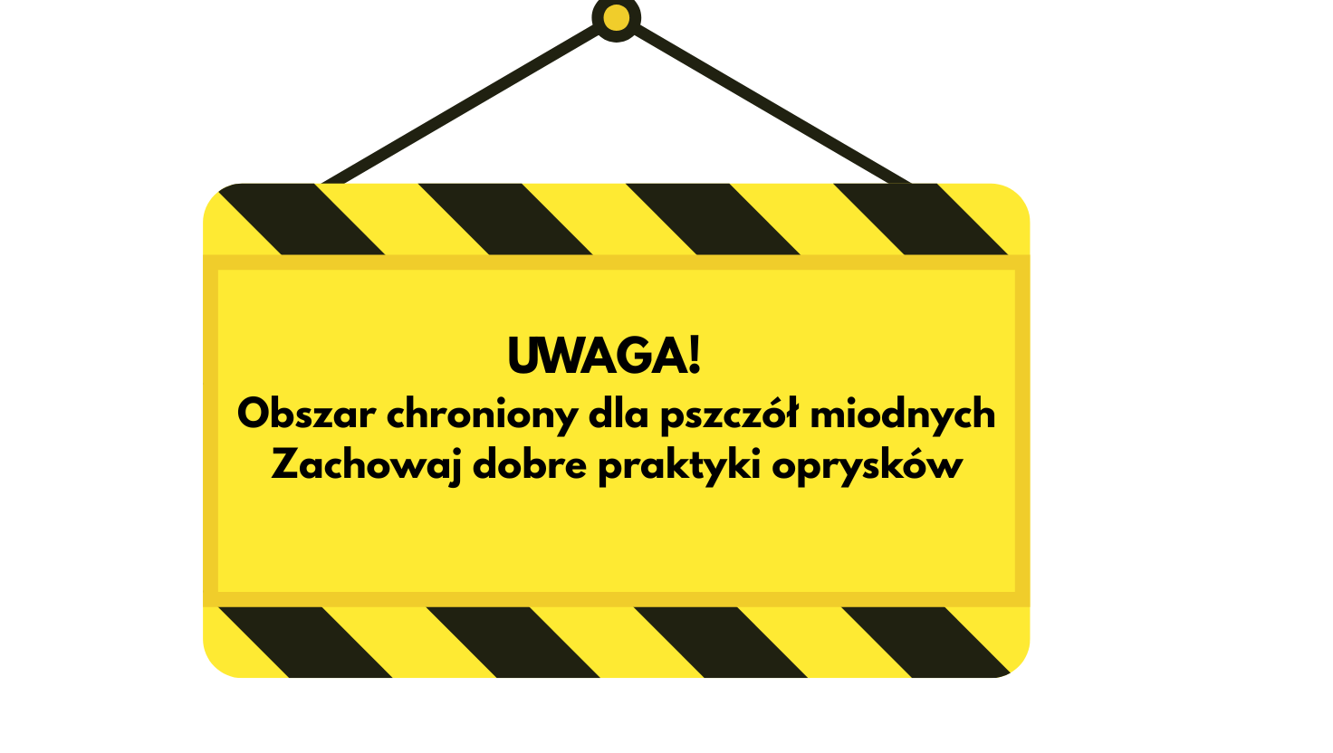 oznacz pasiekę tablice informacyjne